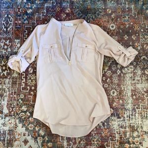 Calvin Klein Safari Blouse